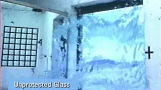 Explosion Interior View - WITHOUT Safety Glass Film (Shatter Resistant)