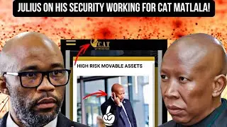 JULIUS MALEMA FINALLY SPEAK ON HIS SECURITY WORKING GOR CAT MATLALA!