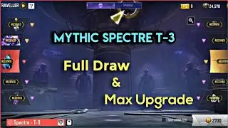 Mythic Spectre T-3 CODM ! BUYING FULL COSMIC TRAVELLER DRAW + MAX UPGRADE SPECTRE T3