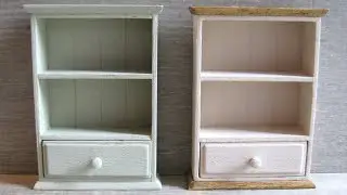 1/12th Scale Wall Shelf with Drawer Tutorial