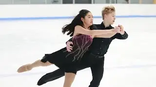 2024 U.S. Ice Dance Final - Intermediate Combined - Rocker Foxtrot- Caitlin Kim