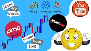 LIVE POWER HOUR  🚀$AMC 🚀🚀 $GME  🚀 TO THE MOON