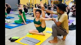 Dynamic flow yoga for beginners 🧘&zwj;♀️
