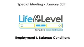 Special Group Meeting   Employment and Balance Conditions 300125