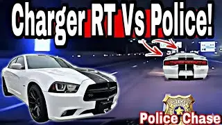 Charger RT Driver Takes The Police Chase WAY Too Far!