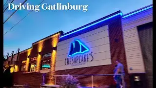 Driving Gatlinburg at night November  2024