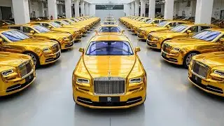 How Rolls-Royce Phantom Gold EditionsAre Made | Inside the Luxury Car Factory(Full Process)#carlover