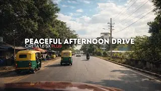 Peaceful Afternoon Drive in Bangalore | JP Nagar to Gottigere Lake | Creta 1.6 Diesel