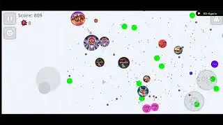 My First Demo Video On Agar.io Zoom + Macro Gameplay