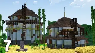 Building Rustic Silos In My Minecraft Forever World! | Ep. 7