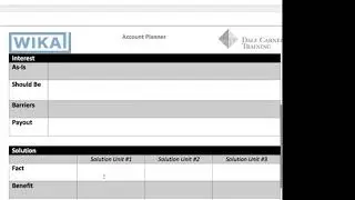 Account Planner