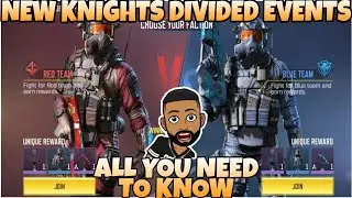 KNIGHTS DEVIDED EVENT COMPLETE DETAIL ABOUT BLUE AND RED TEAMS SEASON 12 CALL OF DUTY MOBILE COD MOB