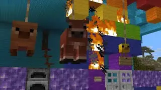 Building a Safe and Secure Daycare For the New Baby Minecraft Mobs