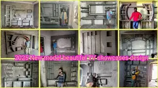 2025 New model beautiful TV showcases design