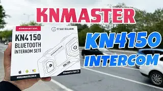 Knmaster KN4150 Bluetooth İntercom Seti İnceleme | Grup İntercomu