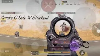 Smoke G Vs Legendary Ninja Vs Sniper/Grenade launcher (Blackout) Solo