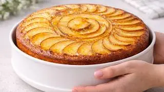 Famous Italian Apple Cake That Melts in Your Mouth! Simple and Delicious.