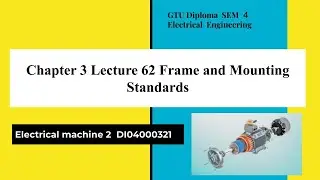 Chapter 3 lecture 62 frame and mounting standards