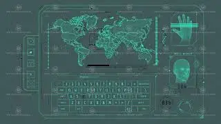 Animated HUD poster with a search in the area.