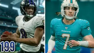 Dolphins Look to Spoil Lamar Jackson's Fast Start - Madden 20 Franchise - Ep.199