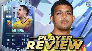 87 FANTASY MEDINA PLAYER REVIEW! SBC PLAYER FIFA 22 Ultimate Team