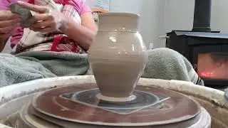 ASMR // HOW I MAKE MUGS ON A POTTERY WHEEL
