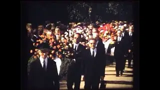 Beerdigung von Apostel Rudolf Dicke, 1973 in Opladen