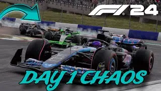 Day 1 Of F1 2024 Online was CARNAGE!!