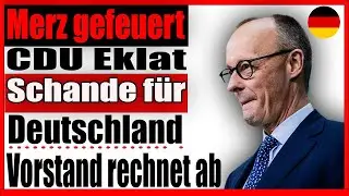 🔥 Merz Rausgeworfen! CDU knallt ihn ab: 