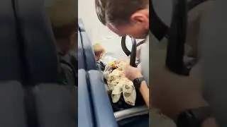 Car seat on an airplane?! #safety #parents #psa #car