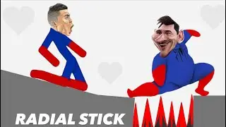 Best Falls | Stickman Dismounting compilation of funny moments RADIAL STICK #686