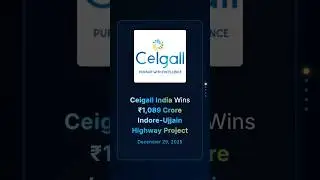 Компания Ceigall India выиграла тендер на проект строительства автомагистрали Индор-Удджайн стоим...