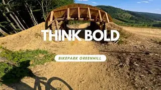 Think Bold almost Crash Greenhill Bikepark Schwarz POV RAW