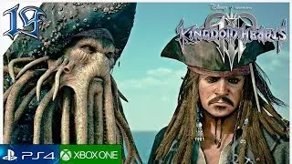 KINGDOM HEARTS 3 Parte 19 Gameplay Español | Capitulo 8: PIRATAS DEL CARIBE 3 | PS4 PRO 60FPS