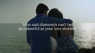 Who said diamonds can't be as colourful as your love stories? 💛