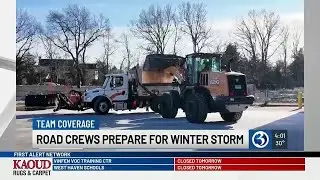 CT Department of Transportation preparing for snow and ice