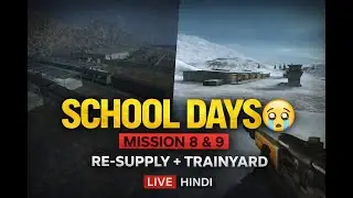 School Days Gaming 😭 | Project IGI Missions 8 & 9 LIVE | Re-Supply & Trainyard | Nostalgia