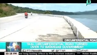 NewsLife: Taal Circumferential Road turned over to Batangas gov't || Nov. 6, 2015