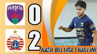 HASIL BRI LIGA 1 HARI INI~PERSITA VS PERSIJA~UPDATE KLASEMEN BRI LIGA 1 2025 TERBARU