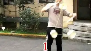 三鈴連續三次抽線加速- 3diabolo accelerate
