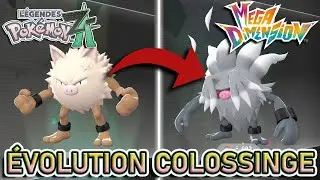 FAIRE &Eacute;VOLUER COLOSSINGE EN COURROUSINGE | L&eacute;gendes Pok&eacute;mon ZA [ DLC M&eacute;ga Dimension ]