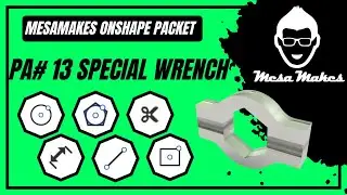 2D CAD Practice in Onshape &ndash; PA #13 Special Wrench