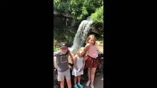 Kids Radio DJs Visit Minnehaha Falls & Park in Minneapolis, Minnesota