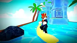 Почему на банане можно заниматься сёрфингом?! | Roblox: Surf Obby
