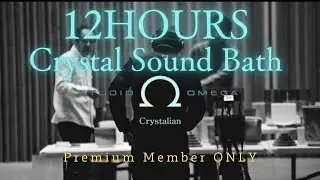 [Crystal Bowls] Sleep instantly | Relaxation | Meditation | Stress relief | A supreme sound medicine