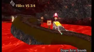 Mario Kart Wii (CTGP Revolution) Metal Mushroom Cup 2 Player