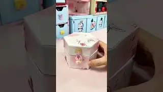 Diy hộp đựng vật dụng nhỏ | small item storage box #diy  #carton #shortvideo #recycle