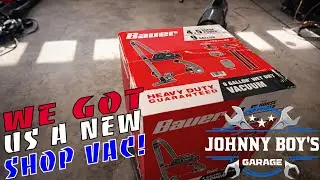 Пылесос для влажной и сухой уборки Bauer, 9 галлонов, артикул 56202, от Harbor Freight.