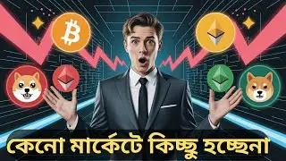 ক্রিপ্টো বাজার নীরব কেন? ক্রিপ্টো মার্কেট শূন্যে! Why No Pump or Dump in Crypto?Crypto Market Frozen