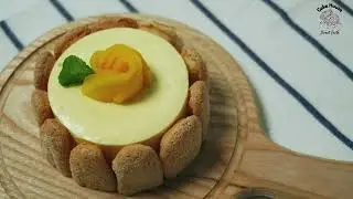 Mango Charlotte Cake | cakehous
